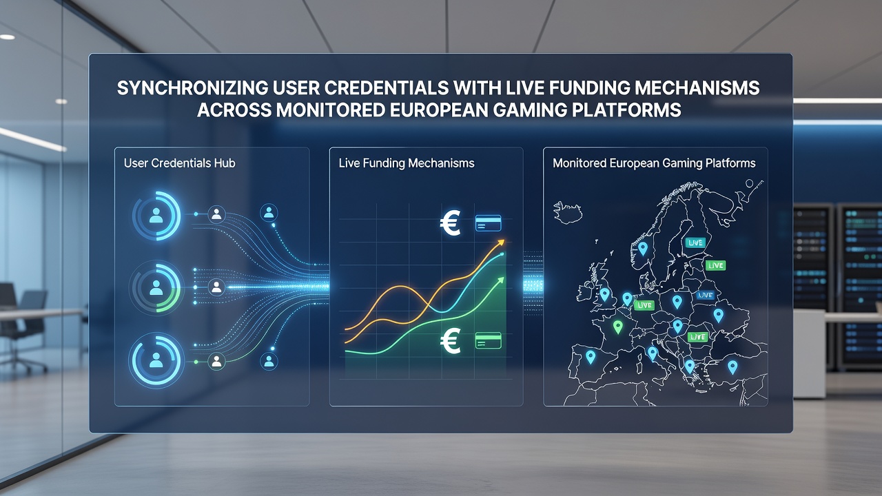 Darstellung von Echtzeit-Funding-Mechanismen und Credential-Synchronisation in regulierten Umgebungen